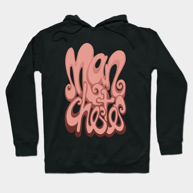 Manchester - Blooming Dahlia Pink Hoodie by BigNoseArt